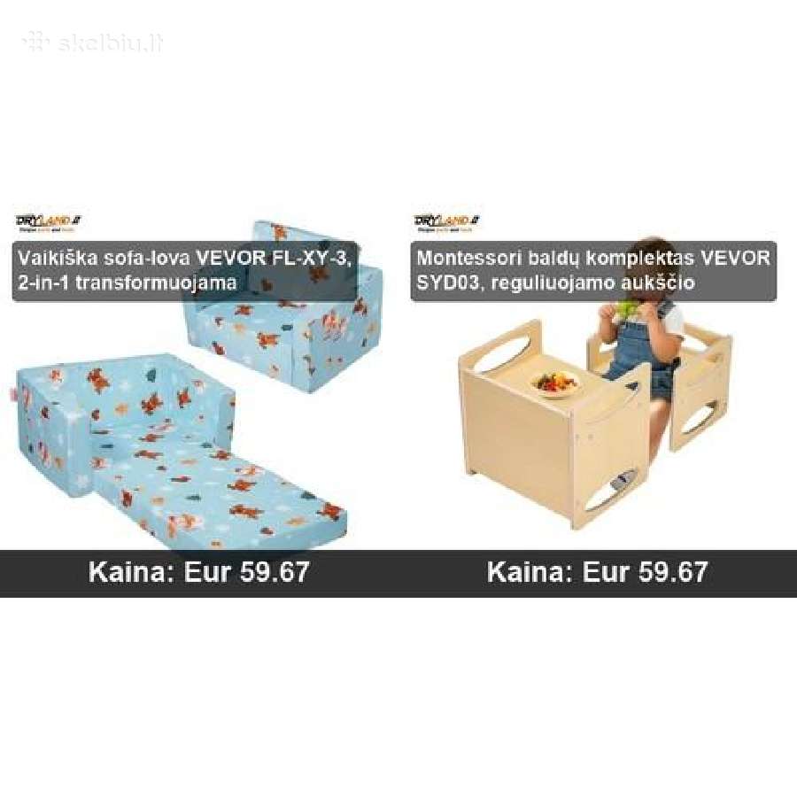 Vaikų baldai – komfortas, saugumas ir savarankišku - nuotraukos Nr. 6