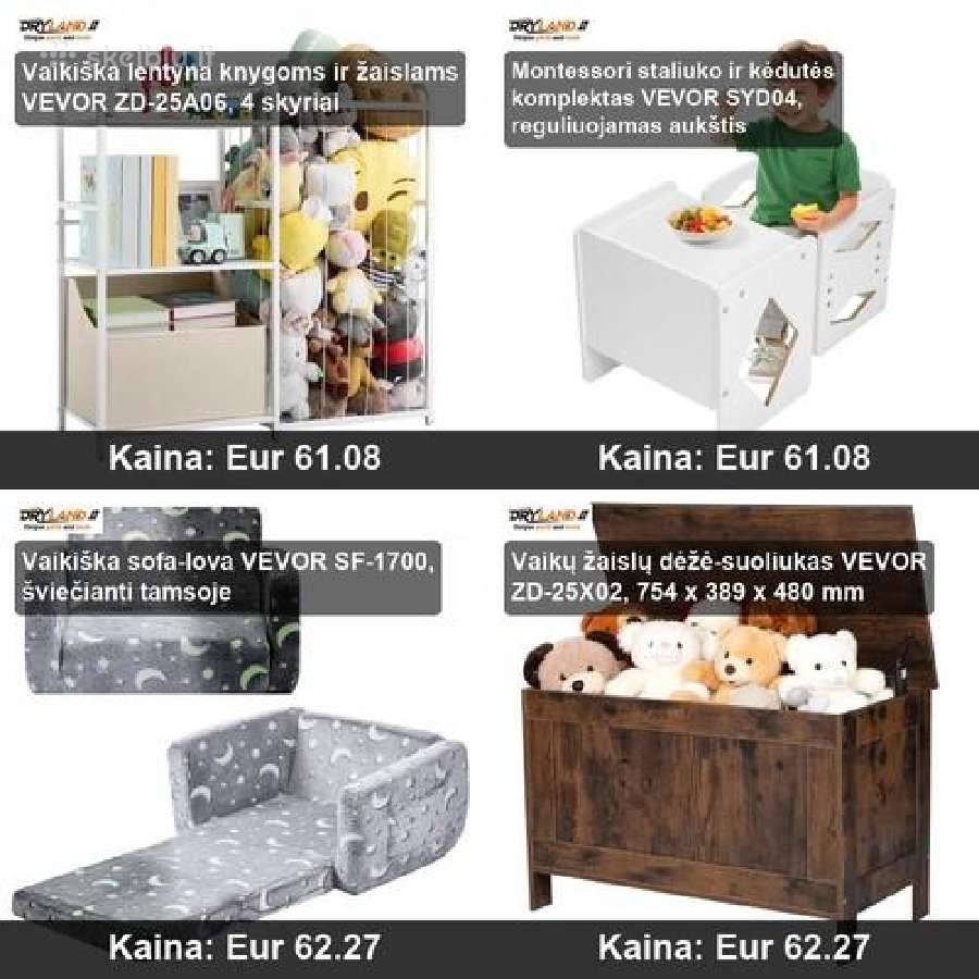 Vaikų baldai – komfortas, saugumas ir savarankišku - nuotraukos Nr. 7