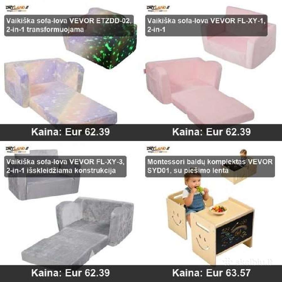 Vaikų baldai – komfortas, saugumas ir savarankišku - nuotraukos Nr. 8