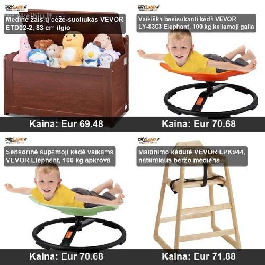 Vaikų baldai – komfortas, saugumas ir savarankišku - nuotraukos Nr. 12