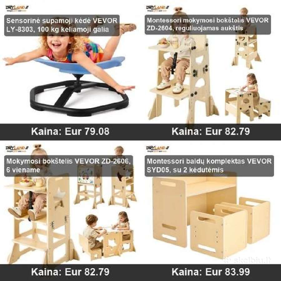 Vaikų baldai – komfortas, saugumas ir savarankišku - nuotraukos Nr. 15
