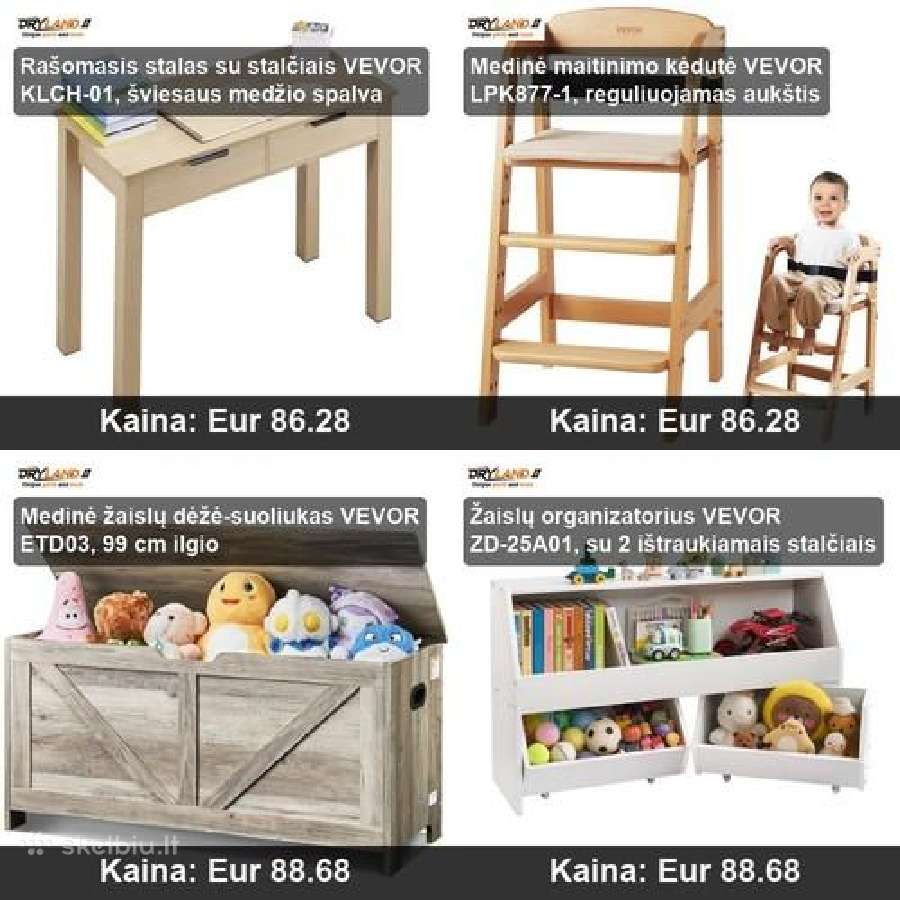 Vaikų baldai – komfortas, saugumas ir savarankišku - nuotraukos Nr. 16