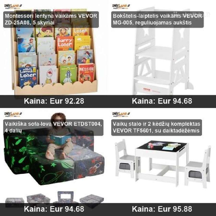 Vaikų baldai – komfortas, saugumas ir savarankišku - nuotraukos Nr. 17