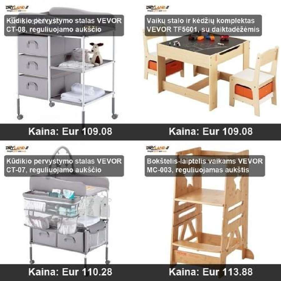 Vaikų baldai – komfortas, saugumas ir savarankišku - nuotraukos Nr. 21