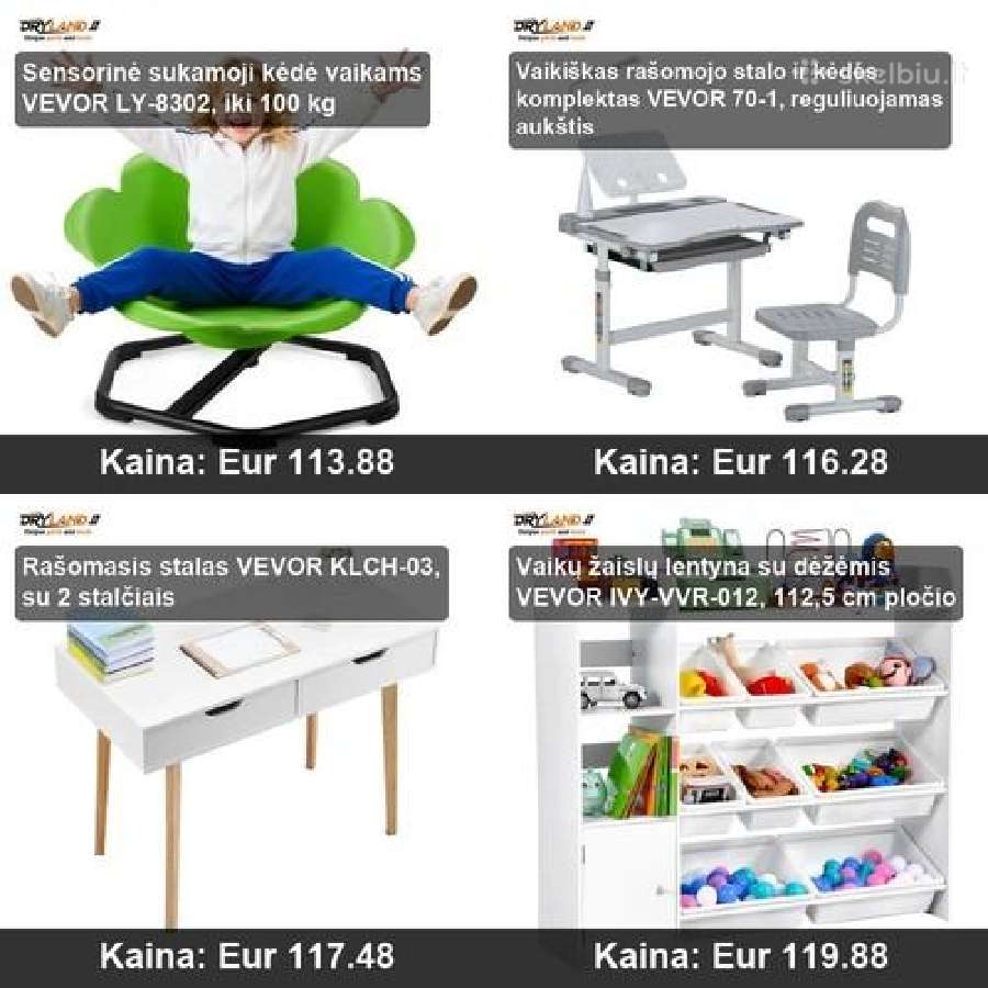 Vaikų baldai – komfortas, saugumas ir savarankišku - nuotraukos Nr. 22