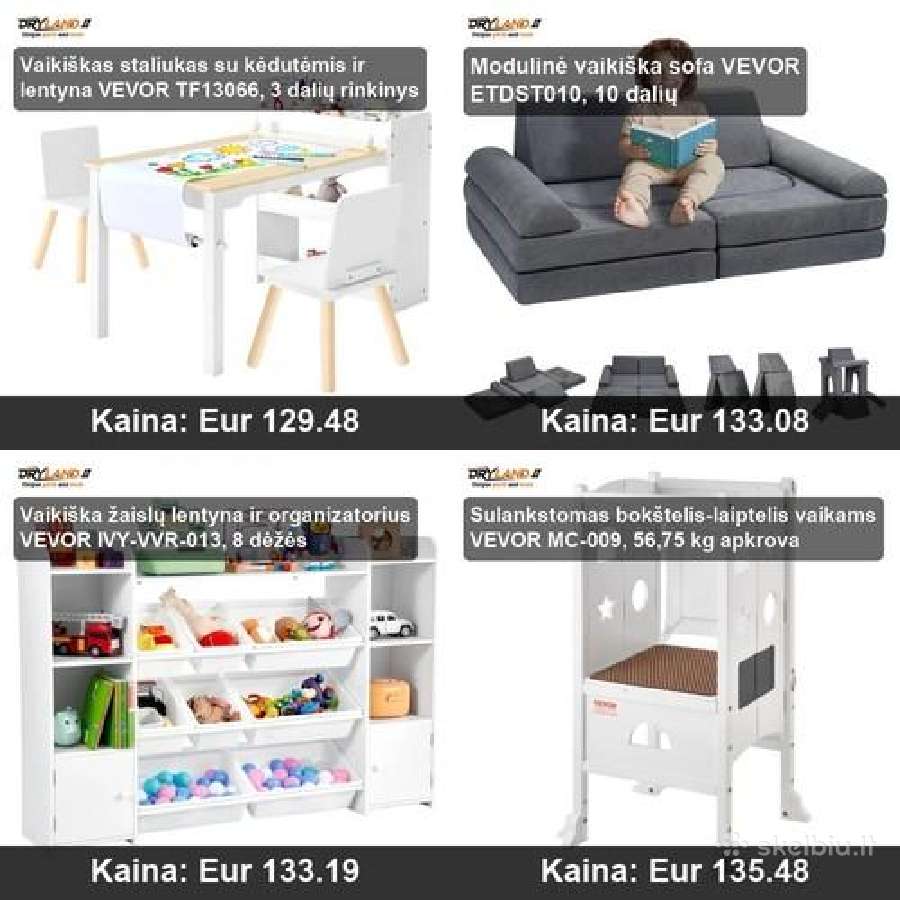 Vaikų baldai – komfortas, saugumas ir savarankišku - nuotraukos Nr. 24