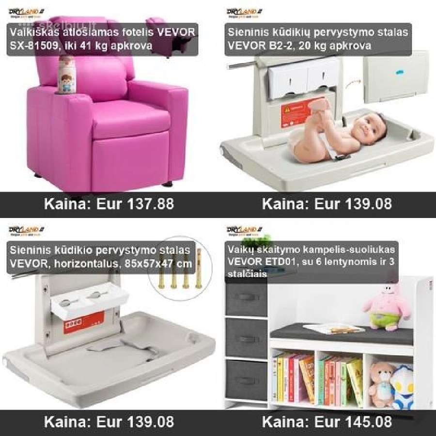 Vaikų baldai – komfortas, saugumas ir savarankišku - nuotraukos Nr. 25
