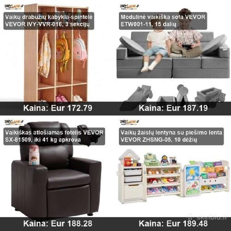 Vaikų baldai – komfortas, saugumas ir savarankišku - nuotraukos Nr. 30