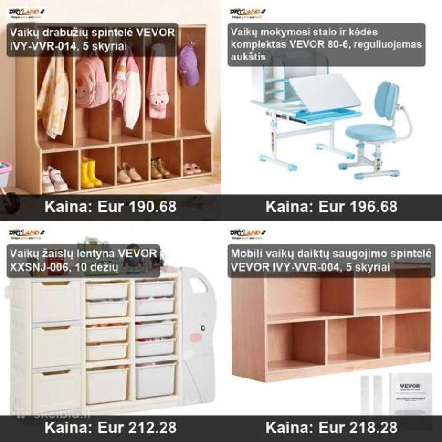 Vaikų baldai – komfortas, saugumas ir savarankišku - nuotraukos Nr. 31