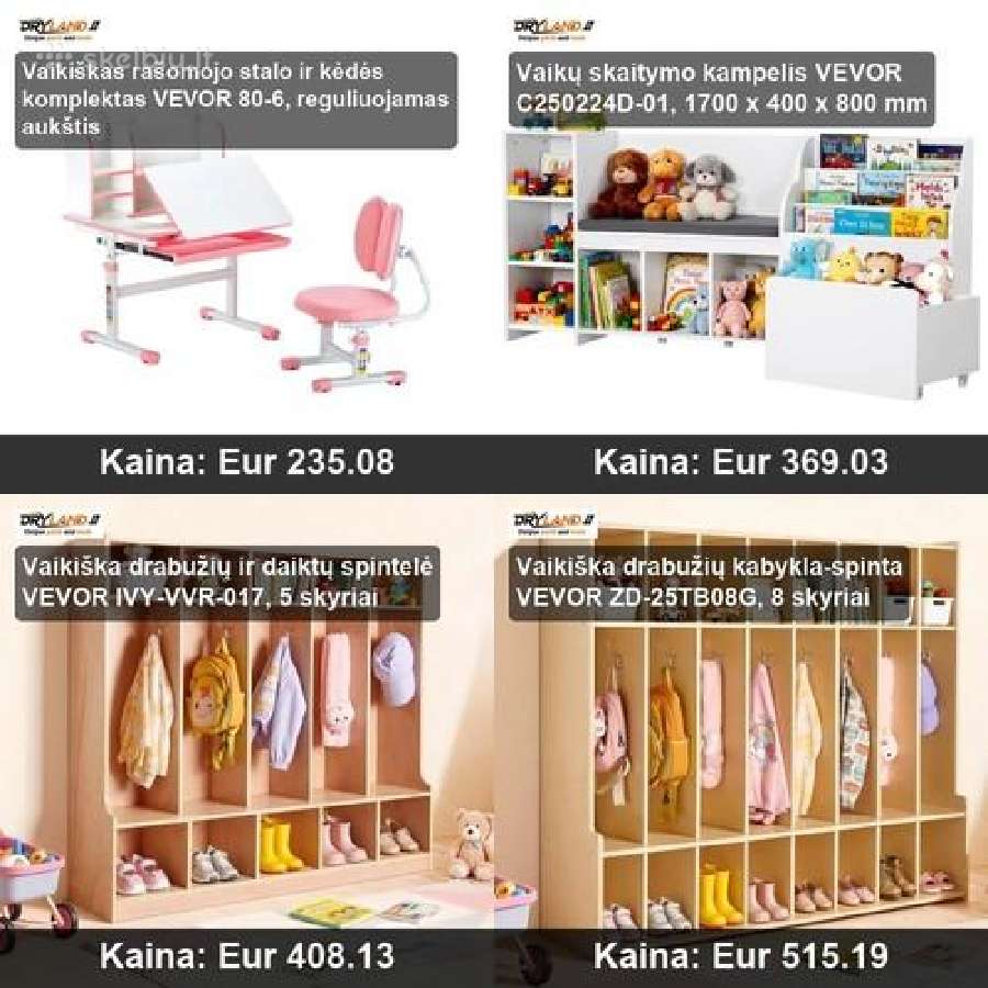 Vaikų baldai – komfortas, saugumas ir savarankišku - nuotraukos Nr. 32