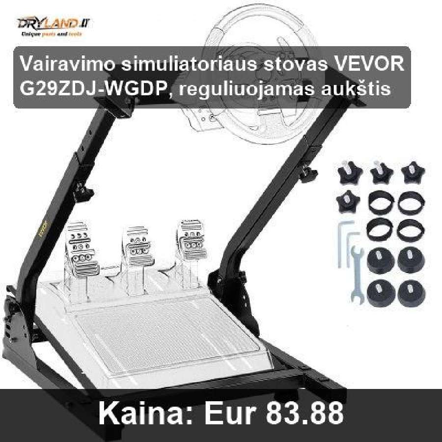 Vairavimo Simuliatoriaus Stovai Vevor Pasirinkite - nuotraukos Nr. 3