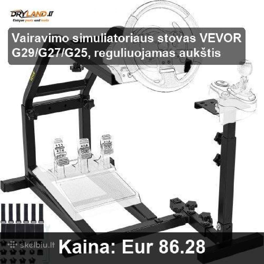 Vairavimo Simuliatoriaus Stovai Vevor Pasirinkite - nuotraukos Nr. 4