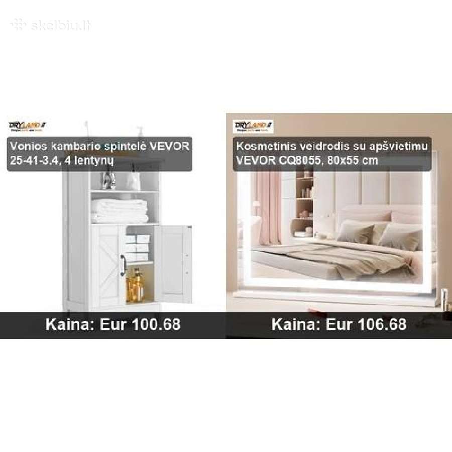 LED veidrodžiai ir vonios spintelės elegancija - nuotraukos Nr. 13
