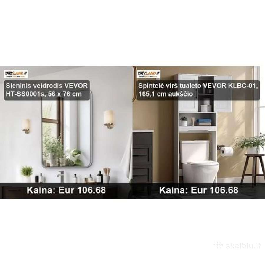 LED veidrodžiai ir vonios spintelės elegancija - nuotraukos Nr. 14