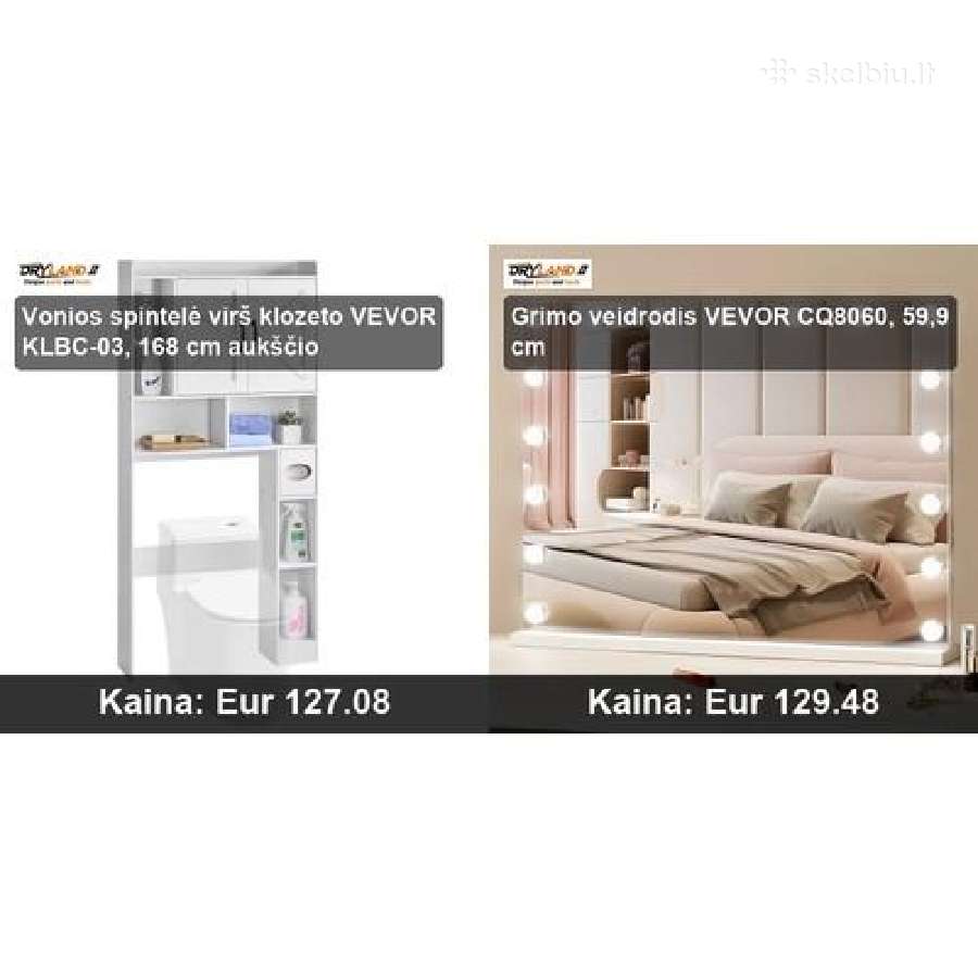 LED veidrodžiai ir vonios spintelės elegancija - nuotraukos Nr. 19