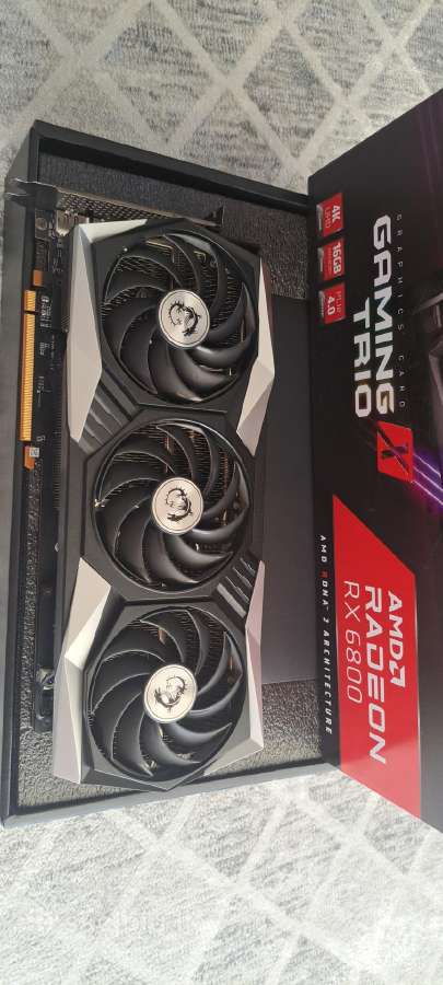 Msi Radeon Rx 6800 Gaming X Trio 16gb - nuotraukos Nr. 3