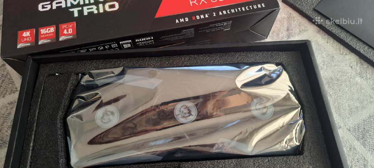 Msi Radeon Rx 6800 Gaming X Trio 16gb - nuotraukos Nr. 6