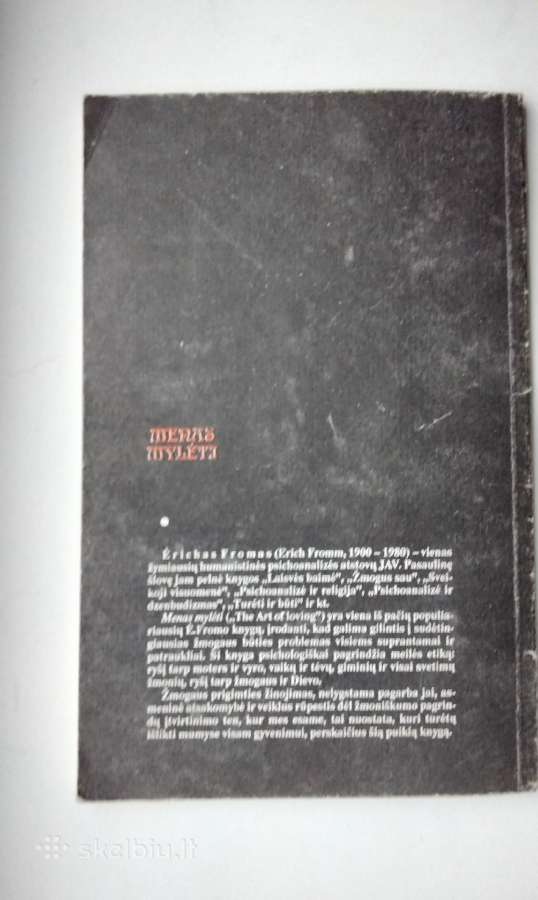 E. Fromas. Menas mylėti - nuotraukos Nr. 8