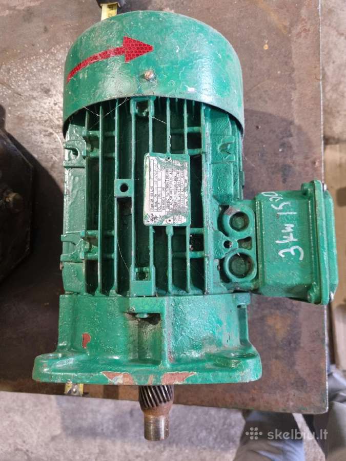 Trifazis elektros variklis 3.0 kw - nuotraukos Nr. 3