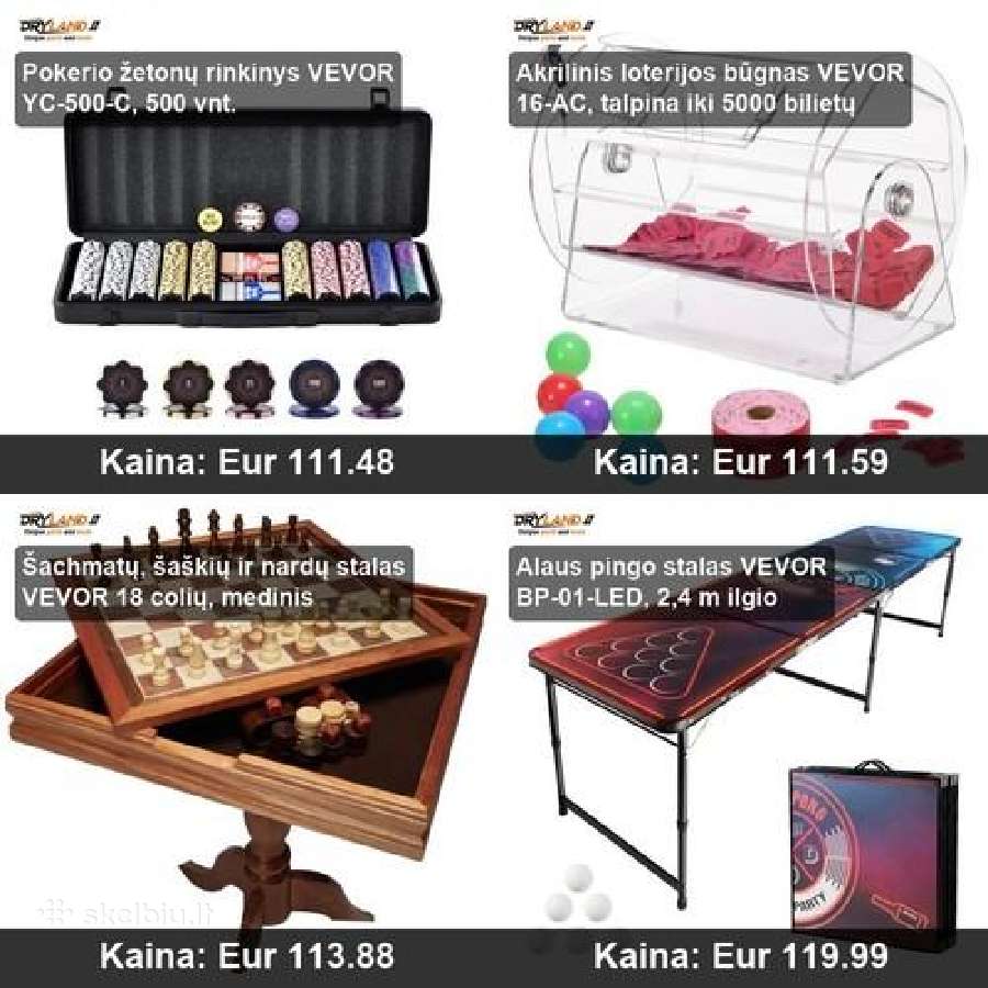 Vevor žaidimų įranga – pramogos visai šeimai! - nuotraukos Nr. 17