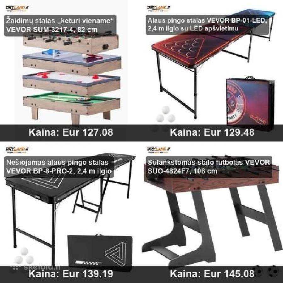 Vevor žaidimų įranga – pramogos visai šeimai! - nuotraukos Nr. 19