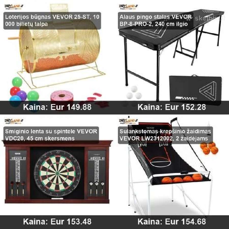 Vevor žaidimų įranga – pramogos visai šeimai! - nuotraukos Nr. 20