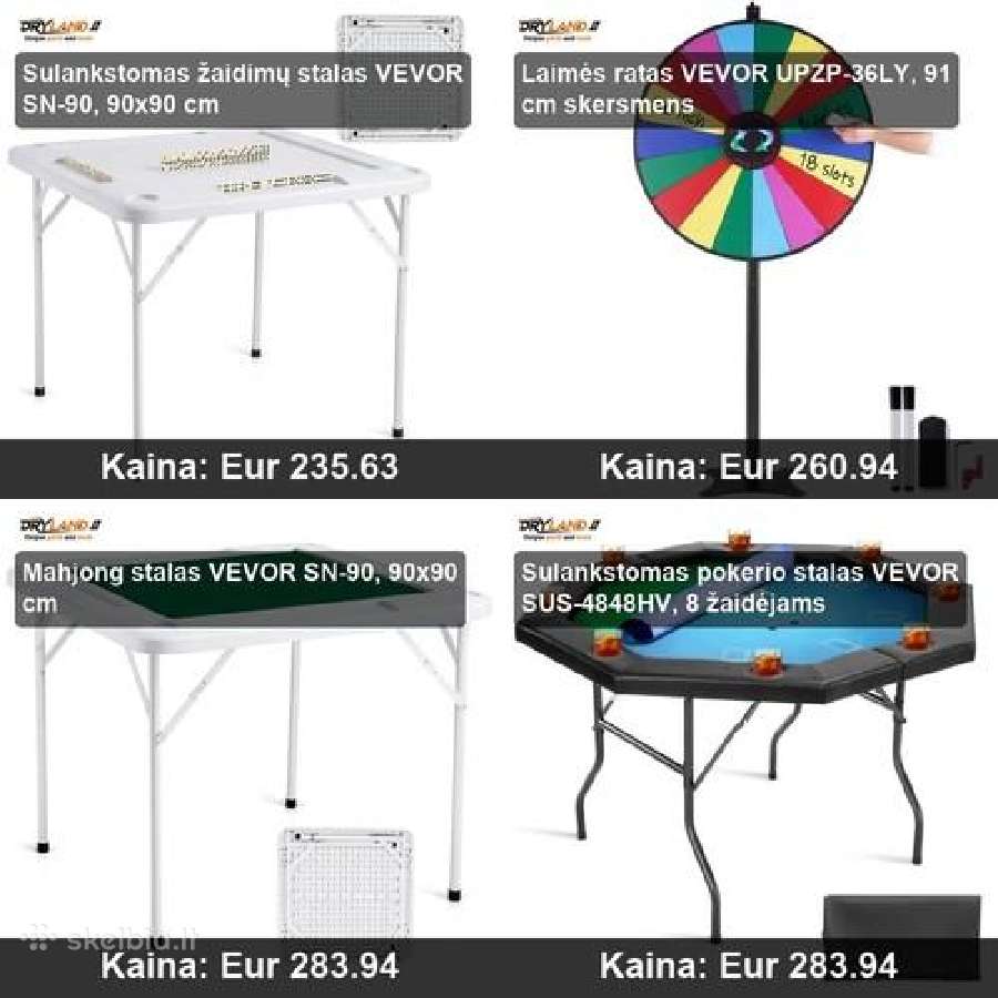 Vevor žaidimų įranga – pramogos visai šeimai! - nuotraukos Nr. 23