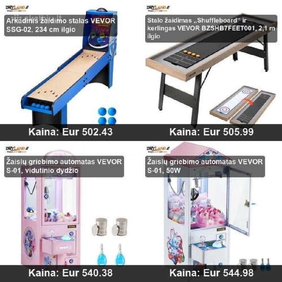 Vevor žaidimų įranga – pramogos visai šeimai! - nuotraukos Nr. 26
