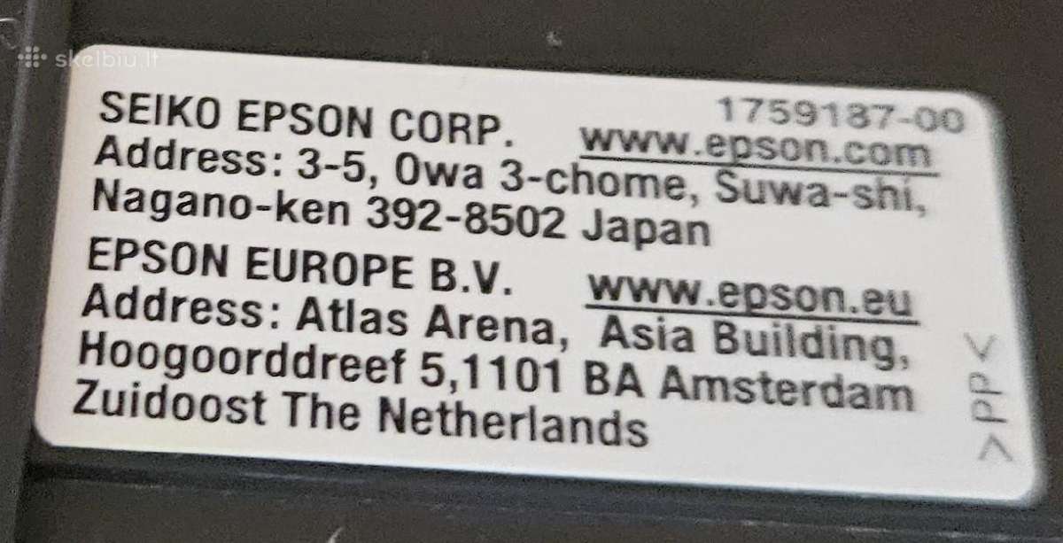 Spausdintuvas daugiafunkcinis Epson L3151 - nuotraukos Nr. 4