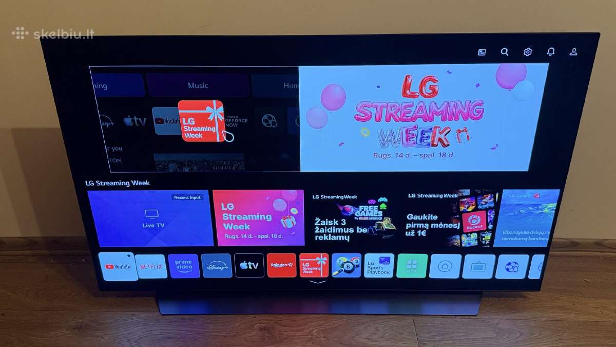 LG Oled48c11lb Oled 4k 120hz Smart TV - nuotraukos Nr. 12