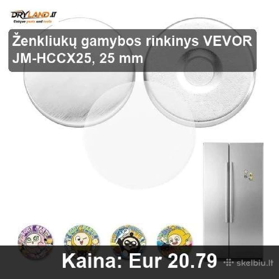 Vevor – kūrybiškumo įrankiai, ženkliukų aparatas - nuotraukos Nr. 2