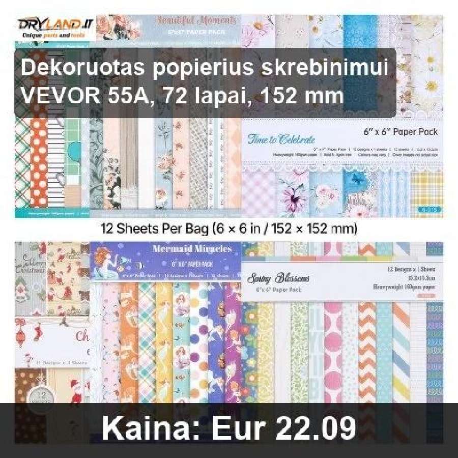 Vevor – kūrybiškumo įrankiai, ženkliukų aparatas - nuotraukos Nr. 4