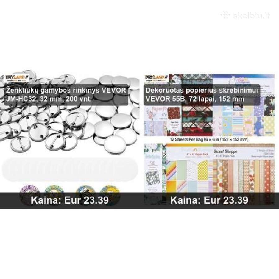 Vevor – kūrybiškumo įrankiai, ženkliukų aparatas - nuotraukos Nr. 6