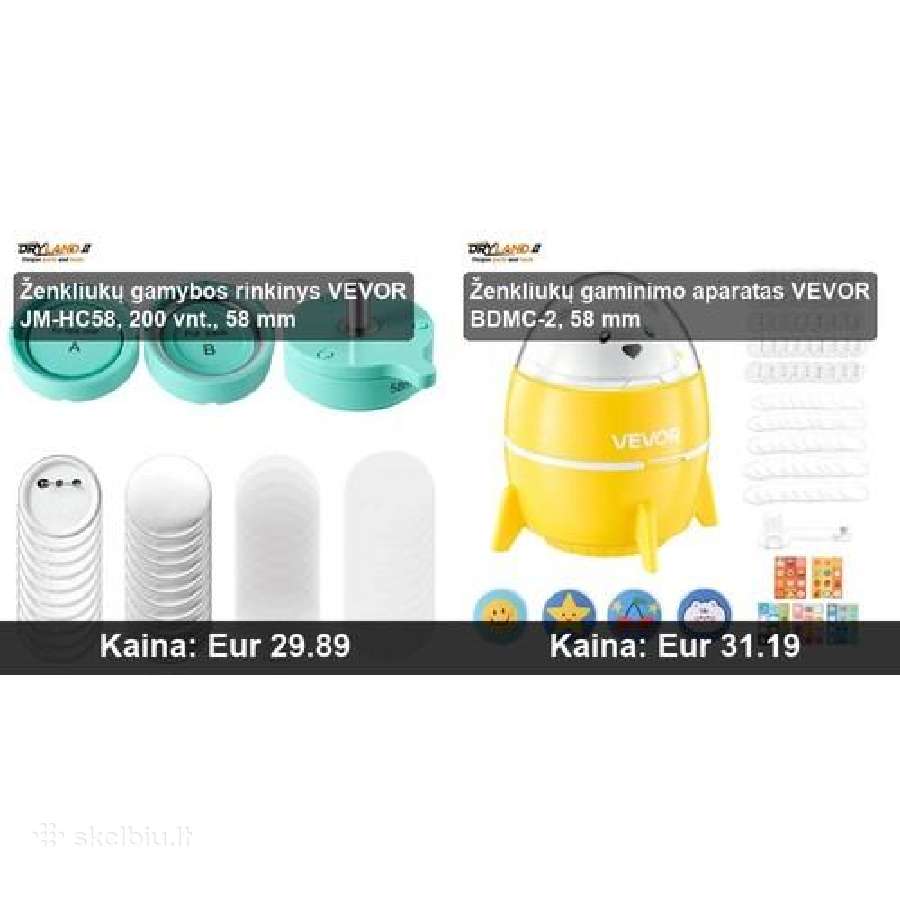 Vevor – kūrybiškumo įrankiai, ženkliukų aparatas - nuotraukos Nr. 9
