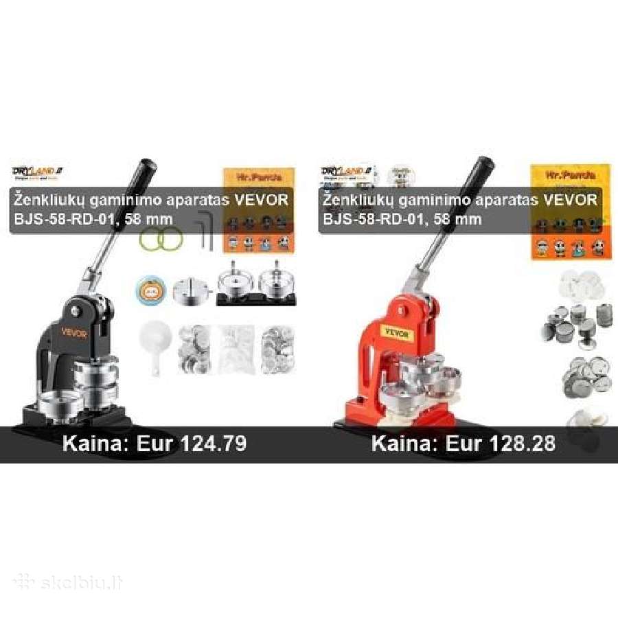 Vevor – kūrybiškumo įrankiai, ženkliukų aparatas - nuotraukos Nr. 29