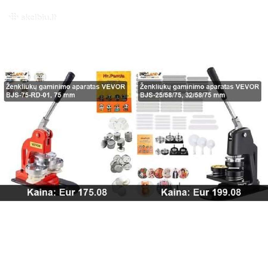 Vevor – kūrybiškumo įrankiai, ženkliukų aparatas - nuotraukos Nr. 32