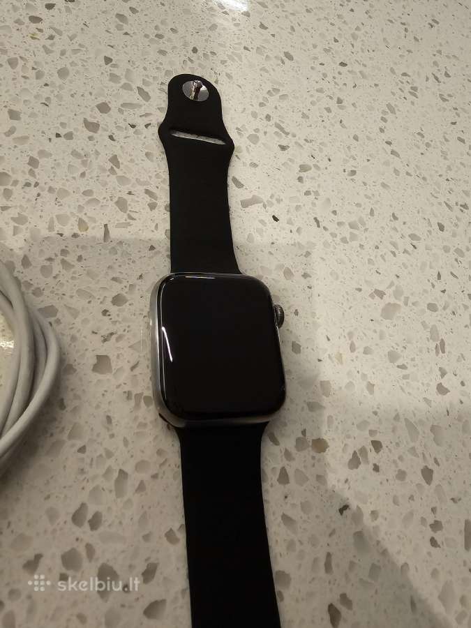 Apple watch 6 44mm lte titanium 100% - nuotraukos Nr. 10