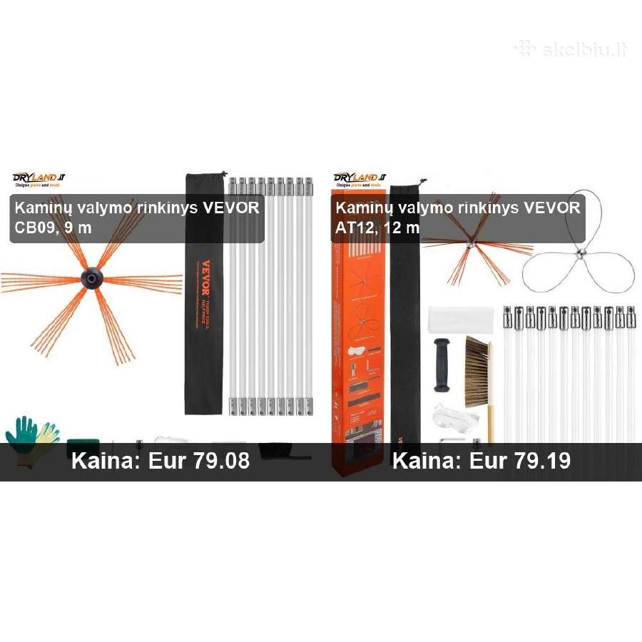 Vevor kaminų priežiūros ir židinio aksesuarai - nuotraukos Nr. 21