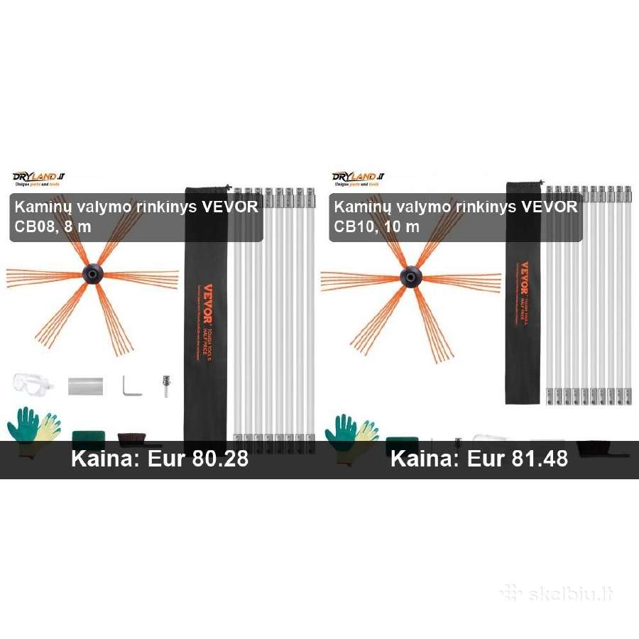 Vevor kaminų priežiūros ir židinio aksesuarai - nuotraukos Nr. 23