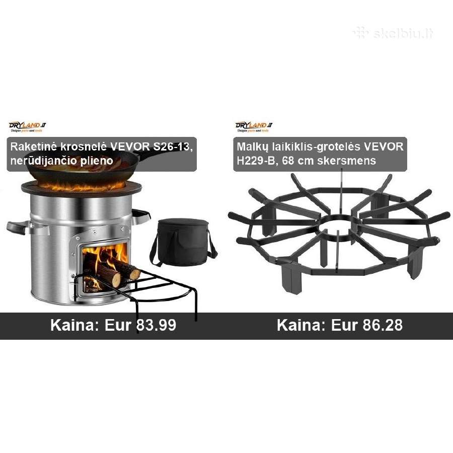 Vevor kaminų priežiūros ir židinio aksesuarai - nuotraukos Nr. 25