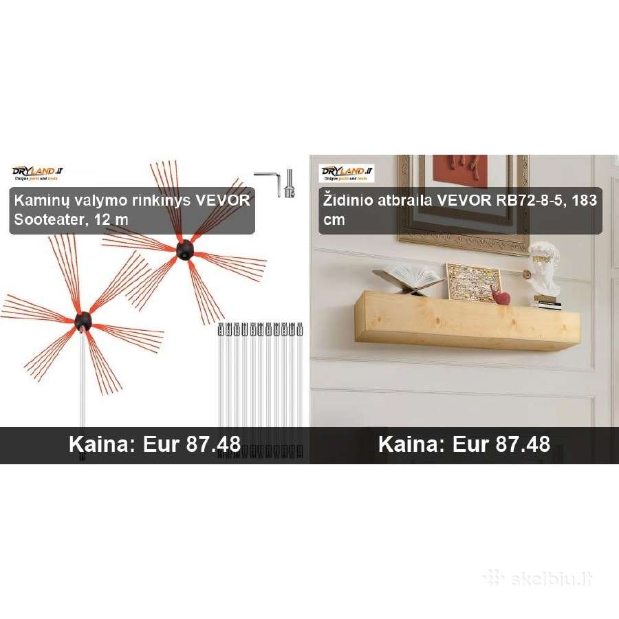 Vevor kaminų priežiūros ir židinio aksesuarai - nuotraukos Nr. 26