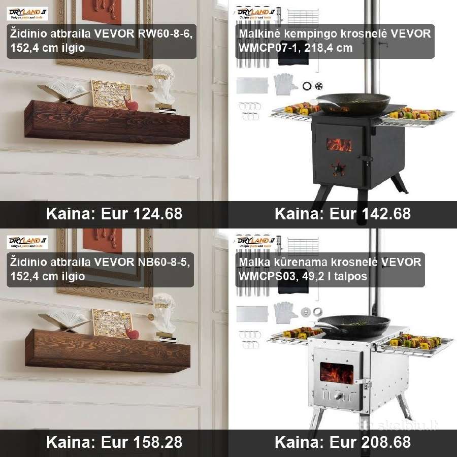 Vevor kaminų priežiūros ir židinio aksesuarai - nuotraukos Nr. 30