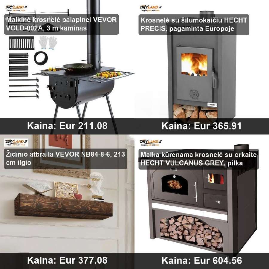 Vevor kaminų priežiūros ir židinio aksesuarai - nuotraukos Nr. 31