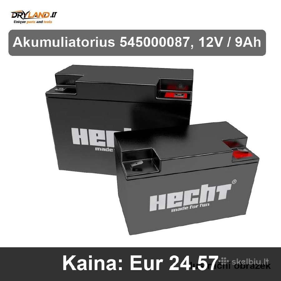 Akumuliatoriai vaikams, Atv ir motoroleriams - nuotraukos Nr. 7