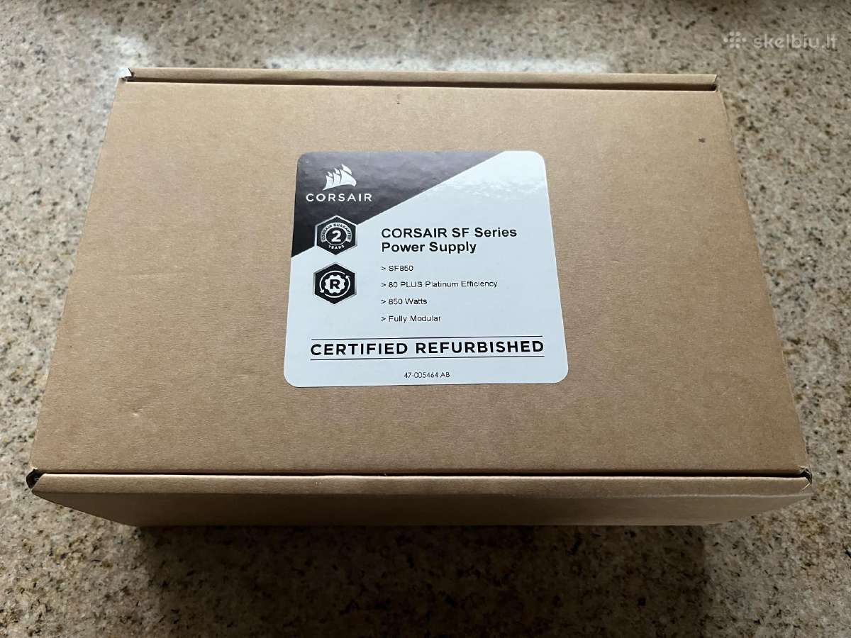 Corsair Sf850 80 Plus – Refurbished - nuotraukos Nr. 2