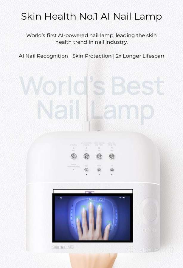 Išmanioji LED Uv manikiūro lempa Onail Ai - nuotraukos Nr. 4