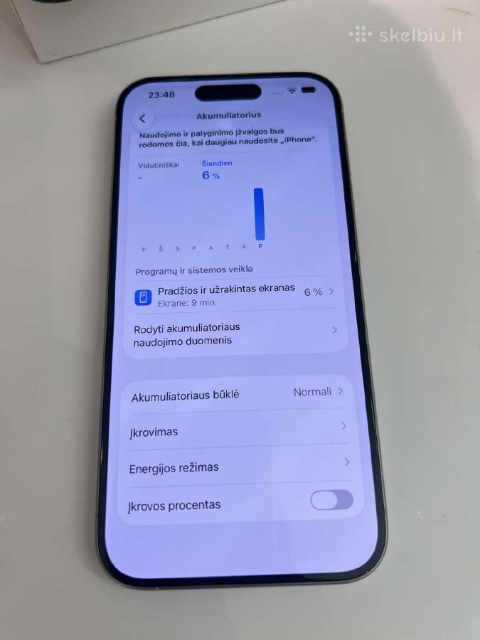iPhone 15 Pro - nuotraukos Nr. 5