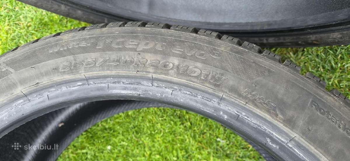 Padangos Hankook 255/40 R20 101w - nuotraukos Nr. 2
