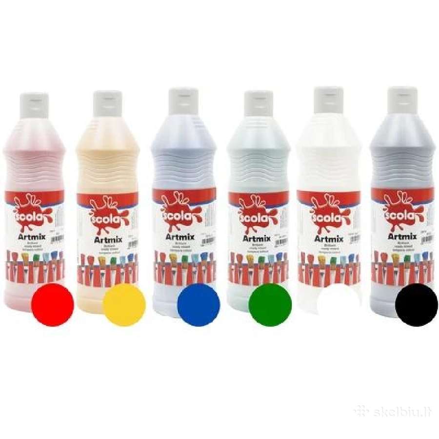 Guašo Artmix rinkinys, 12 x 500 ml - nuotraukos Nr. 2
