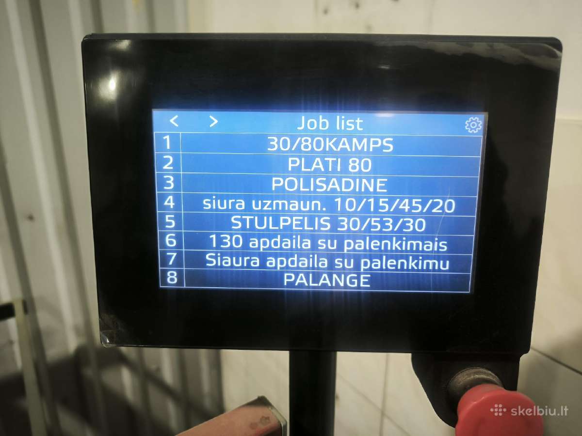 Skardos lankstymo stakles 3metru - nuotraukos Nr. 5